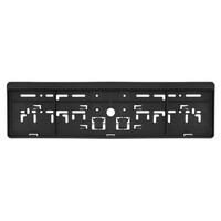 10450/MB . ΠΛΑΙΣΙΟ ΠΙΝΑΚΙΔΑΣ ΠΙΣΩ 52,5 Χ 12,5 cm MENABO (ΜΑΥΡΟ/ΠΛΑΣΤΙΚΟ) - 1 ΤΕΜ.