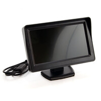 01020/AM . ΟΘΟΝΗ TFT LCD ΑΥΤΟΚΙΝΗΤΟΥ 4,3 INCH - 12V AMiO - 1 ΤΕΜ.