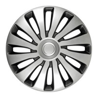 L3165.6 . ΤΑΣΙ 14 INCH SEPANG SILVER/BLACK ΑΣΗΜΙ/ΜΑΥΡΟ 4ΤΕΜ.