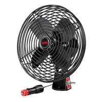 L7310.0 . ΑΝΕΜΙΣΤΗΡΑΣ 24V ΜΕΤΑΛΛΙΚΟΣ ΜΑΥΡΟΣ 8 ΙΝΤΣΩΝ