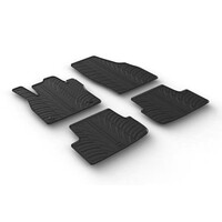 L2451.5 . SEAT IBIZA 5D 06/2017+ / SEAT ARONA 11/2017+ ΜΑΡΚΕ ΠΑΤΑΚΙΑ SUMISURA ΛΑΣΤΙΧΟ ΣΕ ΜΑΥΡΟ ΧΡΩΜΑ ME ΚΟΥΜΠΩΜΑΤΑ LAMPA - 4 ΤΕΜ.