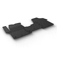 L9730.5 . CITROEN JUMPY 2016+ / PEUGEOT EXPERT 2016+ / TOYOTA PROACE 04/2016+ ΜΑΡΚΕ ΠΑΤΑΚΙΑ SUMISURA ΛΑΣΤΙΧΟ ΣΕ ΜΑΥΡΟ ΧΡΩΜΑ ΜΕ ΚΟΥΜΠΩΜΑΤΑ LAMPA - 3 ΤΕΜ.