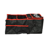 8660/MB . ΣΑΚΟΣ ORGANIZER ΠΟΡΤ ΜΠΑΓΚΑΖ 48Lt 55x22x40 ΜΑΥΡΟ-ΚΟΚΚΙΝΟ MENABO