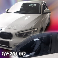 ΑΝΕΜ.11158 . BMW ΣΕΙΡΑ 1 F20 5D 2011-2019 ΖΕΥΓΑΡΙ ΑΝΕΜΟΘΡΑΥΣΤΕΣ ΑΠΟ ΕΥΚΑΜΠΤΟ ΦΙΜΕ ΠΛΑΣΤΙΚΟ HEKO - 2 ΤΕΜ.