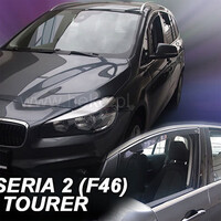 ΑΝΕΜ.11160 . BMW ΣΕΙΡΑ 2 F46 GRAN TOURER 5D 2015-2021 ΖΕΥΓΑΡΙ ΑΝΕΜΟΘΡΑΥΣΤΕΣ ΑΠΟ ΕΥΚΑΜΠΤΟ ΦΙΜΕ ΠΛΑΣΤΙΚΟ HEKO - 2 ΤΕΜ.
