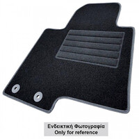RM.AU.0014/CK . AUDI A3 8Y ETSI 4D / 5D 2020+ ΜΑΡΚΕ ΠΑΤΑΚΙΑ ΛΑΣΤΙΧΟ ΣΕ ΜΑΥΡΟ ΧΡΩΜΑ ΜΕ ΚΟΥΜΠΩΜΑΤΑ CIK - 4 ΤΕΜ.