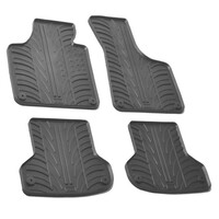 L2437.6 . AUDI A3 CABRIO 3D / SPORTBACK 5D 5/2003-10/2012 ΜΑΡΚΕ ΠΑΤΑΚΙΑ SUMISURA ΛΑΣΤΙΧΟ ΣΕ ΜΑΥΡΟ ΧΡΩΜΑ ME ΚΟΥΜΠΩΜΑΤΑ LAMPA - 4 ΤΕΜ.