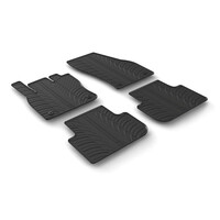 L2448.9 . VW TIGUAN 05/2016+ ΜΑΡΚΕ ΠΑΤΑΚΙΑ SUMISURA ΛΑΣΤΙΧΟ ΣΕ ΜΑΥΡΟ ΧΡΩΜΑ ME ΚΟΥΜΠΩΜΑΤΑ LAMPA - 4 ΤΕΜ.