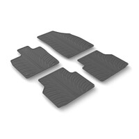 L2463.9 . AUDI Q4 E-TRON 06/2021+ ΜΑΡΚΕ ΠΑΤΑΚΙΑ SUMISURA ΛΑΣΤΙΧΟ ΣΕ ΜΑΥΡΟ ΧΡΩΜΑ ME ΚΟΥΜΠΩΜΑΤΑ LAMPA - 4 ΤΕΜ.