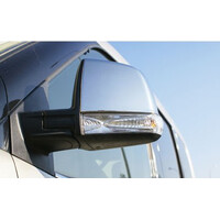 ΚΚ.2524111/OM . FIAT DOBLO II MVN 2010+OPEL COMBO D MVN 2012 + ΚΑΠΑΚΙΑ ΚΑΘΡΕΦΤΩΝ ΧΡΩΜΙΟ 2 ΤΕΜ. ΜΕΤΑΛΛΙΚΑ