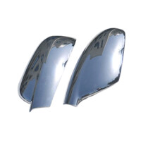 ΚΚ.5703111/OM . PEUGEOT 307 HB 5D/SW/CC 2001-2008 / PEUGEOT 407 SD/SW/CP 2004-2010 ΚΑΠΑΚΙΑ ΚΑΘΡΕΦΤΩΝ ΧΡΩΜΙΟΥ 2 ΤΕΜ. ΠΛΑΣΤΙΚΑ