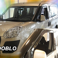 ΑΝΕΜ.15166/VAN . FIAT DOBLO 2010-2018 / OPEL COMBO D 2011-2018 ΖΕΥΓΑΡΙ ΑΝΕΜΟΘΡΑΥΣΤΕΣ ΑΠΟ ΕΥΚΑΜΠΤΟ ΦΙΜΕ ΠΛΑΣΤΙΚΟ HEKO - 2 ΤΕΜ.