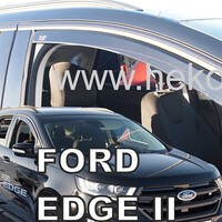 ΑΝΕΜ.15320 . FORD EDGE 5D 2016+ ΖΕΥΓΑΡΙ ΑΝΕΜΟΘΡΑΥΣΤΕΣ ΑΠΟ ΕΥΚΑΜΠΤΟ ΦΙΜΕ ΠΛΑΣΤΙΚΟ HEKO - 2 ΤΕΜ.