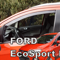 ΑΝΕΜ.15322 . FORD ECOSPORT 2 5D 2013+ ΖΕΥΓΑΡΙ ΑΝΕΜΟΘΡΑΥΣΤΕΣ ΑΠΟ ΕΥΚΑΜΠΤΟ ΦΙΜΕ ΠΛΑΣΤΙΚΟ HEKO - 2 ΤΕΜ.