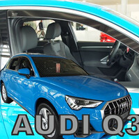 ΑΝΕΜ.10263 . AUDI Q3 5D 2018-2021 ΖΕΥΓΑΡΙ ΑΝΕΜΟΘΡΑΥΣΤΕΣ ΑΠΟ ΕΥΚΑΜΠΤΟ ΦΙΜΕ ΠΛΑΣΤΙΚΟ HEKO - 2 ΤΕΜ.