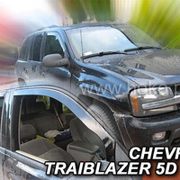 ΑΝΕΜ.10540 . CHEVROLET TRAIBLAZER 5D 2002-2009  ΖΕΥΓΑΡΙ ΑΝΕΜΟΘΡΑΥΣΤΕΣ ΑΠΟ ΕΥΚΑΜΠΤΟ ΦΙΜΕ ΠΛΑΣΤΙΚΟ HEKO - 2 ΤΕΜ.