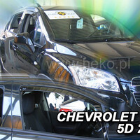 ΑΝΕΜ.10543 . CHEVROLET TRAX 5D 2013-2015 ΖΕΥΓΑΡΙ ΑΝΕΜΟΘΡΑΥΣΤΕΣ ΑΠΟ ΕΥΚΑΜΠΤΟ ΦΙΜΕ ΠΛΑΣΤΙΚΟ HEKO - 2 ΤΕΜ.
