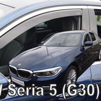 ΑΝΕΜ.11170 . BMW ΣΕΙΡΑ 5 G30 / G31 4D/5D 2017-2021 ΖΕΥΓΑΡΙ ΑΝΕΜΟΘΡΑΥΣΤΕΣ ΑΠΟ ΕΥΚΑΜΠΤΟ ΦΙΜΕ ΠΛΑΣΤΙΚΟ HEKO - 2 ΤΕΜ.