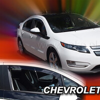 ΑΝΕΜ.10545 . CHEVROLET VOLT 5D 2010-2015 ΖΕΥΓΑΡΙ ΑΝΕΜΟΘΡΑΥΣΤΕΣ ΑΠΟ ΕΥΚΑΜΠΤΟ ΦΙΜΕ ΠΛΑΣΤΙΚΟ HEKO - 2 ΤΕΜ.