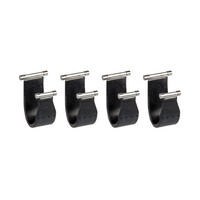 N21400 . FIT-KIT ΑΚΡΑ (ΠΟΔΙΑ) ΓΙΑ ΜΠΑΡΕΣ SNAP ALU F-0 14cm NORDRIVE - 4 TEM.