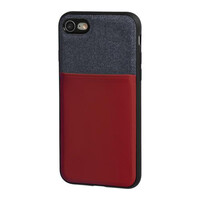 L.P14931/T . APPLE iPHONE 7 ΚΑΙ 8 ΘΗΚΗ ΚΙΝΗΤΟΥ DUO POCKET ΜΠΛΕ-ΜΠΟΡΝΤΩ ΜΑΓΝΗΤΙΚΗ SILVER LINE