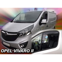 ΑΝΕΜ.27189/VAN . OPEL VIVARO 2014+ / RENAULT TRAFIC 2014+ /FIAT TALENTO 2016+ ΖΕΥΓΑΡΙ ΑΝΕΜΟΘΡΑΥΣΤΕΣ ΑΠΟ ΕΥΚΑΜΠΤΟ ΦΙΜΕ ΠΛΑΣΤΙΚΟ HEKO - 2 ΤΕΜ.