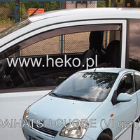 ΑΝΕΜ.13224 . DAIHATSU CUORE 6 3D L251 2003-2007 ΖΕΥΓΑΡΙ ΑΝΕΜΟΘΡΑΥΣΤΕΣ ΑΠΟ ΕΥΚΑΜΠΤΟ ΦΙΜΕ ΠΛΑΣΤΙΚΟ HEKO - 2 ΤΕΜ.