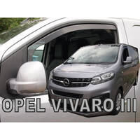 ΑΝΕΜ.12264/VAN . CITROEN JUMPY 3 / SPACETOURER / TOYOTA PROACE 2 / PEUGEOT EXPERT 3 / TRAVELLER 2016+ / OPEL VIVARO 3 2019+ ΖΕΥΓΑΡΙ ΑΝΕΜΟΘΡΑΥΣΤΕΣ VAN ΑΠΟ ΕΥΚΑΜΠΤΟ ΦΙΜΕ ΠΛΑΣΤΙΚΟ HEKO - 2 ΤΕΜ.