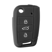 L0154.6 . SEAT/SKODA/VW TYPE-2 ΚΑΛΥΜΜΑ ΚΛΕΙΔΙΩΝ ΣΙΛΙΚΟΝΗΣ ΜΑΥΡΟ ΧΡΩΜΑ 1ΤΕΜ.