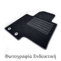 VM.CI.840530/CK . CITROEN BERLINGO 2018+ / OPEL COMBO E 2018+ / PEUGEOT RIFTER 2018+ ΜΑΡΚΕ ΠΑΤΑΚΙΑ ΜΟΚΕΤΑ ΣΕ ΜΑΥΡΟ ΧΡΩΜΑ ΜΕ ΣΤΡΟΓΓΥΛΑ ΚΟΥΜΠΩΜΑΤΑ CIK - 4 ΤΕΜ.