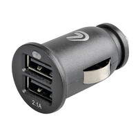L3882.6/Τ . ΦΟΡΤΙΣΤΗΣ ΑΝΑΠΤΗΡΑ ΜΕ 2 ΘΥΡΕΣ USB 2100mA 12/24V LED FAST CHARGE