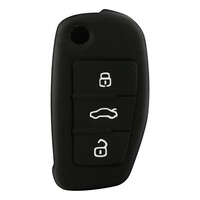 L0155.8 . AUDI TYPE-1 ΚΑΛΥΜΜΑ ΚΛΕΙΔΙΩΝ ΣΙΛΙΚΟΝΗΣ ΜΑΥΡΟ ΧΡΩΜΑ 1ΤΕΜ.