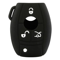L0158.1 . MERCEDES TYPE-1 ΚΑΛΥΜΜΑ ΚΛΕΙΔΙΩΝ ΣΙΛΙΚΟΝΗΣ ΜΑΥΡΟ ΧΡΩΜΑ 1ΤΕΜ.