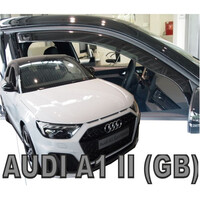 ΑΝΕΜ.10267 . AUDI A1 5D 2018-2021 ΖΕΥΓΑΡΙ ΑΝΕΜΟΘΡΑΥΣΤΕΣ ΑΠΟ ΕΥΚΑΜΠΤΟ ΦΙΜΕ ΠΛΑΣΤΙΚΟ HEKO - 2 ΤΕΜ.