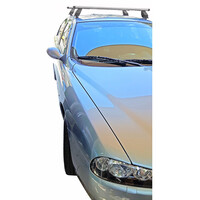 MP.AR.007/MB-ALU . ALFA ROMEO 156 4D 1997-2003 KIT ΜΕ ΜΠΑΡΕΣ ΟΡΟΦΗΣ ΑΛΟΥΜΙΝΙΟΥ TEMA MENABO (AL1-3360-FIX006G) - 2 ΤΕΜ.