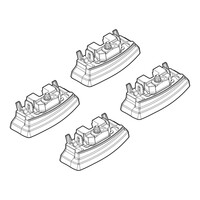 N21221 . MERCEDES A-KLAS W177 06/18+ KIT ΑΚΡΑ (ΠΟΔΙΑ) ΓΙΑ ΜΠΑΡΕΣ NORDRIVE