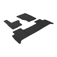 L2451.6 . LAND ROVER DISCOVERY 5 L462 01/2017+ ΜΑΡΚΕ ΠΑΤΑΚΙΑ SUMISURA ΛΑΣΤΙΧΟ ΣΕ ΜΑΥΡΟ ΧΡΩΜΑ ME ΚΟΥΜΠΩΜΑΤΑ LAMPA - 4 ΤΕΜ.