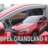 ΑΝΕΜ.25401 . OPEL GRANDLAND X 5D 2017+ ΖΕΥΓΑΡΙ ΑΝΕΜΟΘΡΑΥΣΤΕΣ ΑΠΟ ΕΥΚΑΜΠΤΟ ΦΙΜΕ ΠΛΑΣΤΙΚΟ HEKO - 2 ΤΕΜ.