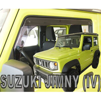 ΑΝΕΜ.28657 . SUZUKI JIMNY 3D 2018+ ΖΕΥΓΑΡΙ ΑΝΕΜΟΘΡΑΥΣΤΕΣ ΑΠΟ ΕΥΚΑΜΠΤΟ ΦΙΜΕ ΠΛΑΣΤΙΚΟ HEKO - 2 ΤΕΜ.