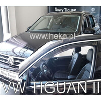 ΑΝΕΜ.31006 . VW TIGUAN II 5D 2015+ / TIGUAN ALLSPACE II 5D 2017+ ΖΕΥΓΑΡΙ ΑΝΕΜΟΘΡΑΥΣΤΕΣ ΑΠΟ ΕΥΚΑΜΠΤΟ ΦΙΜΕ ΠΛΑΣΤΙΚΟ HEKO - 2 ΤΕΜ.
