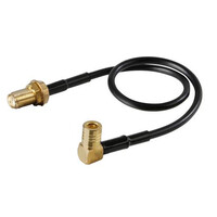 L4030.5 . ΑΝΤΑΠΤΟΡΑΣ ΚΕΡΑΙΑΣ Wi-Fi SMB90/SMA (ΑΠΟ ΘΗΛΥΚΟ ΣΕ ΘΗΛΥΚΟ) 19cm