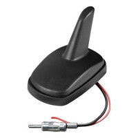 L4062.5 . ΚΕΡΑΙΑ ΚΑΡΧΑΡΙΑΣ AERO-FIN 4 12V ΜΑΥΡΗ AM/FM ΜΕ ΕΝΙΣΧΥΤΗ ΣΗΜΑΤΟΣ 55x85x64mm