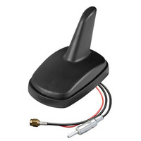 L4062.6 . ΚΕΡΑΙΑ ΚΑΡΧΑΡΙΑΣ AERO-FIN 4 12V ΜΑΥΡΗ AM/FM/GPS ΜΕ ΕΝΙΣΧΥΤΗ ΣΗΜΑΤΟΣ 55x85x64mm
