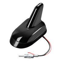 L4062.7 . ΚΕΡΑΙΑ ΚΑΡΧΑΡΙΑΣ AERO-FIN 5 12V ΜΑΥΡΗ AM/FM ΜΕ ΕΝΙΣΧΥΤΗ ΣΗΜΑΤΟΣ 64x108x67mm