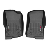 WT4413131 . JEEP WRANGLER 2018+/ JEEP GLADIATOR 2018+ ΠΑΤΑΚΙΑ ΜΠΡΟΣΤΙΝΑ ΜΑΥΡΑ 2ΤΕΜ WEATHERTECH