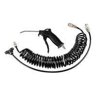 L9718.9 . ΠΙΣΤΟΛΙ ΑΕΡΑ ΜΕ ΣΠΙΡΑΛ P-5 6mm 5m 10bar kg/cm2  ME ΣΥΝΔΕΣΜΟΣ ΑΕΡΑ T 6mm ΤΑΧΕΙΑΣ ΕΛΕΥΘΕΡΩΣΗΣ