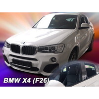 ΑΝΕΜ.SET11163 . BMW X4 F26 5D 2013+ ΣΕΤ ΑΝΕΜΟΘΡΑΥΣΤΕΣ ΑΥΤΟΚΙΝΗΤΟΥ ΑΠΟ ΕΥΚΑΜΠΤΟ ΦΙΜΕ ΠΛΑΣΤΙΚΟ HEKO - 4 ΤΕΜ.