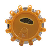 IL03/MT . ΦΩΣ ΑΣΦΑΛΕΙΑΣ ΕΚΤΑΚΤΗΣ ΑΝΑΓΚΗΣ 100x100x35mm ΜΕ 15LED (3 ΛΕΥΚΟ +12 ΠΟΡΤΟΚΑΛΙ)  5 ΧΡΗΣΕΩΝ 1ΤΕΜ. M-TECH