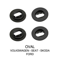 L2299.5 . VOLKSWAGEN/SEAT/SKODA/FORD ΚΟΥΜΠΩΜΑΤΑ ΚΛΙΠΣ ΓΙΑ ΠΑΤΑΚΙΑ (ΟΒΑΛ) - 4 ΤΕΜ.