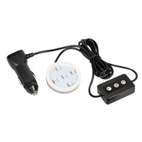 L3524.9 . ΒΑΣΗ ΦΩΤΙΖΟΜΕΝΗ ΑΡΩΜΑΤΙΚΟΥ TRUCKY 12/24V ΜΕ DIMMER - 7 ΧΡΩΜΑΤΑ (ΦΙΣ ΑΝΑΠΤΗΡΑ/ΚΑΛΩΔΙΟ 150 cm)
